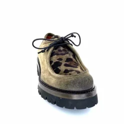 Masculin|Animalier<Ivoire0156 Derbies Ivoire 3225 Carrie Daim Kaki