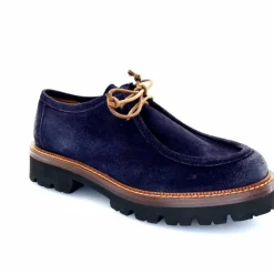 Masculin|Lacets<Ivoire0156 Derbies Ivoire 3225 Carrie Daim Bleu Marine