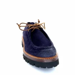 Masculin|Lacets<Ivoire0156 Derbies Ivoire 3225 Carrie Daim Bleu Marine