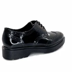 Masculin|Elégant<Ivoire0235a Derbies Ivoire 25900 Cuir Vernis Noir