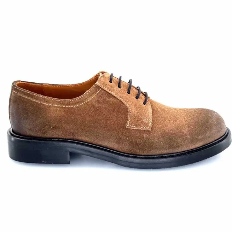 Masculin|Lacets<Ivoire0156 Derbies Ivoire 8800 Kat Daim Farro Marron