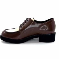 Masculin|Elégant<Ivoire0130a Derbies Ivoire 845277 Marron Crème CrèmeMarron