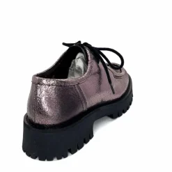 Masculin|Basic<We Do Derbies Ivoire 22313 Veau Velour Crack GrisMétal