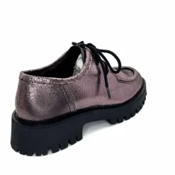 Masculin|Basic<We Do Derbies Ivoire 22313 Veau Velour Crack GrisMétal