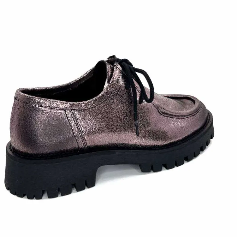 Masculin|Basic<We Do Derbies Ivoire 22313 Veau Velour Crack GrisMétal