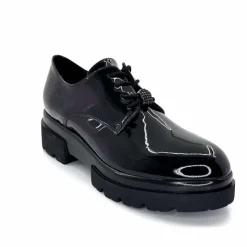 Basic|Lacets<Ivoire0130a Derbies Ivoire 2g5279 Vernis Noir