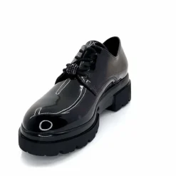 Basic|Lacets<Ivoire0130a Derbies Ivoire 2g5279 Vernis Noir