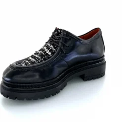 Masculin|Compensées & Plateformes<Mjus Derbies T60124 201 Cuir Noir