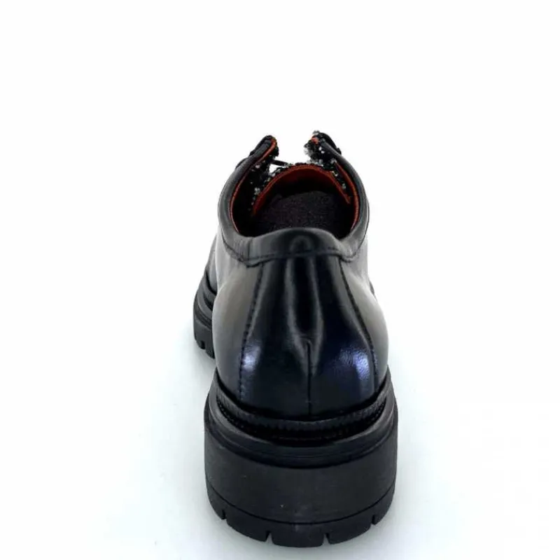 Masculin|Compensées & Plateformes<Mjus Derbies T60124 201 Cuir Noir