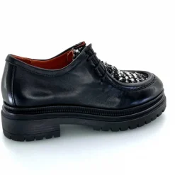 Masculin|Compensées & Plateformes<Mjus Derbies T60124 201 Cuir Noir