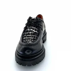 Masculin|Compensées & Plateformes<Mjus Derbies T60124 201 Cuir Noir