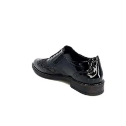 Masculin|Lacets<Myma Derbies 7009/00 Cuir Vernis Noir