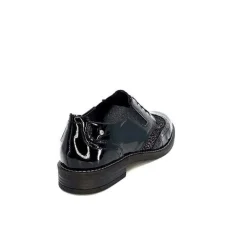 Masculin|Lacets<Myma Derbies 7009/00 Cuir Vernis Noir