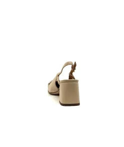 Elégant|Escarpins<Pedro Miralles Escarpins Bride Arrière 13879 Cuir Arce Beige