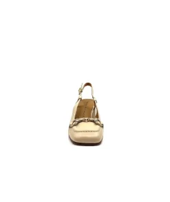 Elégant|Escarpins<Pedro Miralles Escarpins Bride Arrière 13879 Cuir Arce Beige