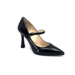 Talon|Féminin<Nero Giardini Escarpins Bride Coup Avant Néro Giardini 1308631 De 100 Cuir Noir