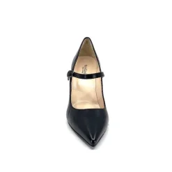 Talon|Féminin<Nero Giardini Escarpins Bride Coup Avant Néro Giardini 1308631 De 100 Cuir Noir