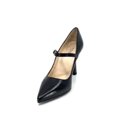 Talon|Féminin<Nero Giardini Escarpins Bride Coup Avant Néro Giardini 1308631 De 100 Cuir Noir