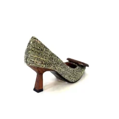 Féminin|Fantaisie<chantal Escarpins 2178 Textile Vert