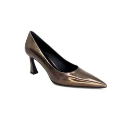 Féminin|Escarpins<moon flower - enzo di martino Escarpins Enzo Di Martino Eli 702 Cuir Métallique Moka Bronze