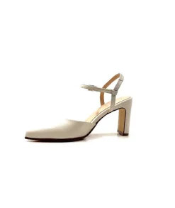 Talon|Elégant<Ivoire0104a Escarpins Ivoire 51190 Cuir Crème