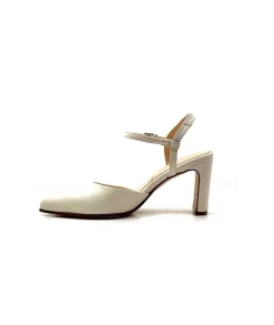 Talon|Elégant<Ivoire0104a Escarpins Ivoire 51190 Cuir Crème