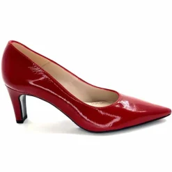 Soirée|Féminin<Ivoire0376 Escarpins Ivoire 2100 Cuir Vernis Rouge