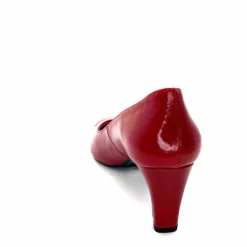 Soirée|Féminin<Ivoire0376 Escarpins Ivoire 2100 Cuir Vernis Rouge