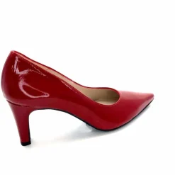 Soirée|Féminin<Ivoire0376 Escarpins Ivoire 2100 Cuir Vernis Rouge