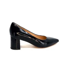 Escarpins<franco russo napoli fgr Escarpins Ivoire 1601 Cuir Vernis Noir