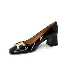 Elégant|Escarpins<Ivoire0347b Escarpins Ivoire Ch732 Cuir Vernis Noir