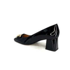 Elégant|Escarpins<Ivoire0347b Escarpins Ivoire Ch732 Cuir Vernis Noir