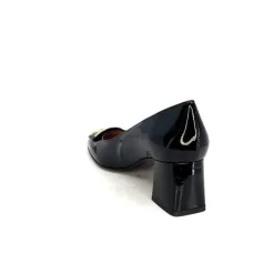 Elégant|Escarpins<Ivoire0347b Escarpins Ivoire Ch732 Cuir Vernis Noir