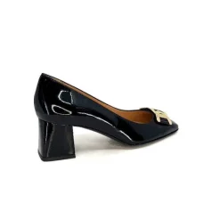 Elégant|Escarpins<Ivoire0347b Escarpins Ivoire Ch732 Cuir Vernis Noir