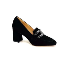 Talon|Elégant<Ivoire0347b Escarpins Ivoire Ch658 Daim Noir