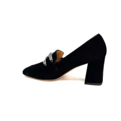 Talon|Elégant<Ivoire0347b Escarpins Ivoire Ch658 Daim Noir