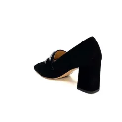 Talon|Elégant<Ivoire0347b Escarpins Ivoire Ch658 Daim Noir