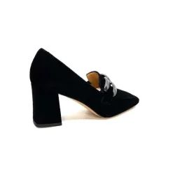 Talon|Elégant<Ivoire0347b Escarpins Ivoire Ch658 Daim Noir