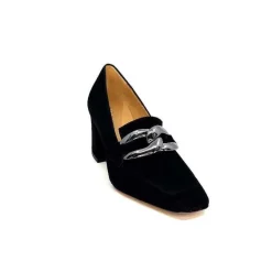 Talon|Elégant<Ivoire0347b Escarpins Ivoire Ch658 Daim Noir