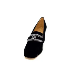 Talon|Elégant<Ivoire0347b Escarpins Ivoire Ch658 Daim Noir