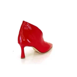 Talon|Elégant<l'arianna Escarpins Low Boots Tr 8019 Cuir Vernis Rouge