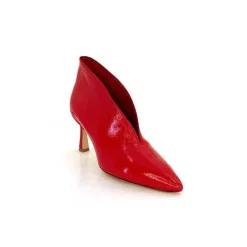 Talon|Elégant<l'arianna Escarpins Low Boots Tr 8019 Cuir Vernis Rouge