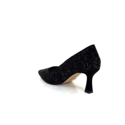 Soirée|Escarpins<Pedro Miralles Escarpins 25626 Daim Et Strass Noir