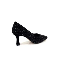 Soirée|Escarpins<Pedro Miralles Escarpins 25626 Daim Et Strass Noir