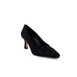 Soirée|Escarpins<Pedro Miralles Escarpins 25626 Daim Et Strass Noir