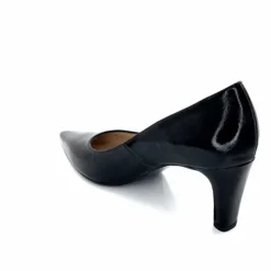 Talon|Soirée<Ivoire0376 EscarpinsIvoire 2100Cuir Vernis Noir