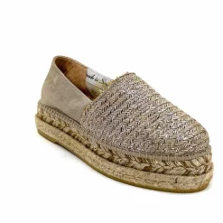 Vacances|Espadrilles<Gaimo Espadrilles Clarion Métal Plata Taupe