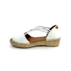 Vacances|Espadrilles<Toni Pons Espadrilles Ebre-P Cuir Blanc
