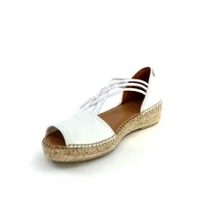 Vacances|Espadrilles<Toni Pons Espadrilles Ebre-P Cuir Blanc