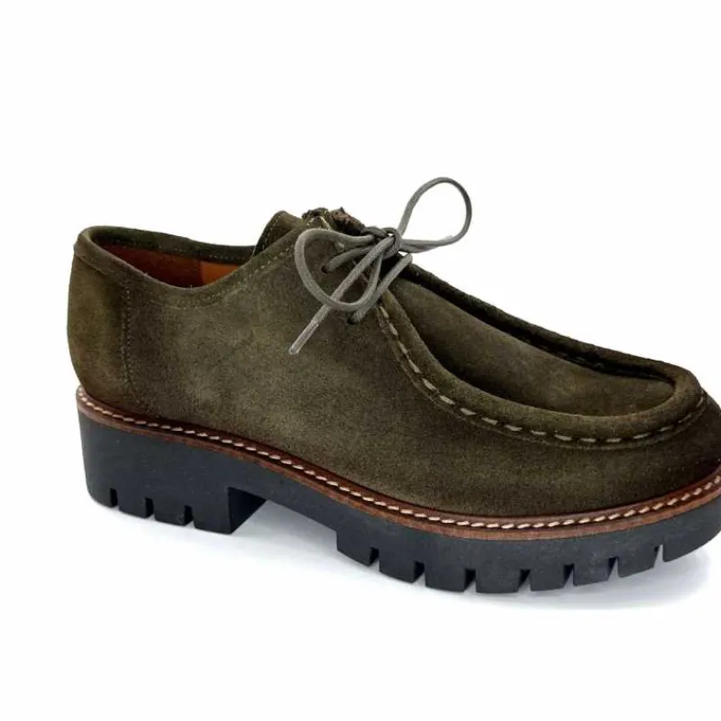 Masculin|Lacets<Ivoire0036a Lacets Ivoire Cv6202 Daim Olive Vert